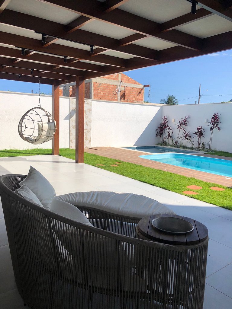 WB03 Linda casa con piscina área gourmet privativa!