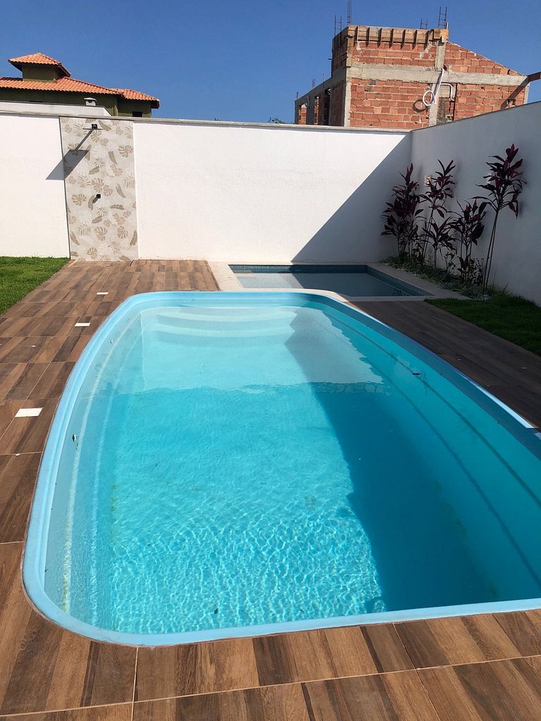 WB03 Linda casa con piscina área gourmet privativa!